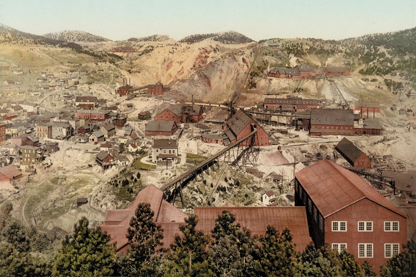 Khu mỏ Homestake ở South Dakota.