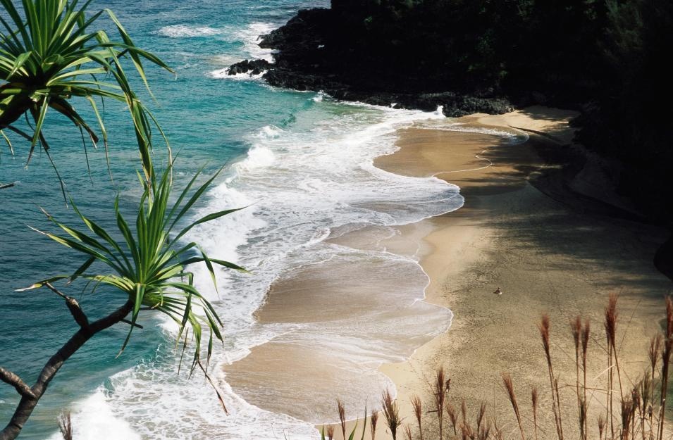 Đường mòn Kalalau và bãi biển Hanakapiai, Hawaii: Đường mòn Kalalau trên hòn đảo Kauai cho du khách mọi thứ, từ khu rừng nhiệt đới cách biệt, núi lửa, các vách đá cheo leo đến các bãi biển hoang sơ. Tuy nhiên, con đường mòn này hứa hẹn rất nhiều nguy hiểm bởi nó cắt 3 dòng suối nên rất dễ ngập lụt, và đá lăn gần những con thác. Nếu du khách bị tai nạn thì hầu như không có cộng đồng dân cư nào gần đó để hỗ trợ. Bãi biển Hanakapai cách đường mòn 2 dặm là cảnh tượng tuyệt vời của làn nước Thái Bình Dương trong xanh như pha lê. Hơn 100 người từng bỏ mạng tại đây do bị sóng cuốn khi thủy triều đột ngột biến đổi. Và ở đây hoàn toàn không có cứu hộ biển. 
