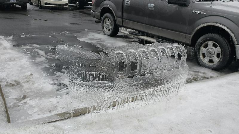 Canh tuong bat thuong tai My khi troi qua lanh hinh anh