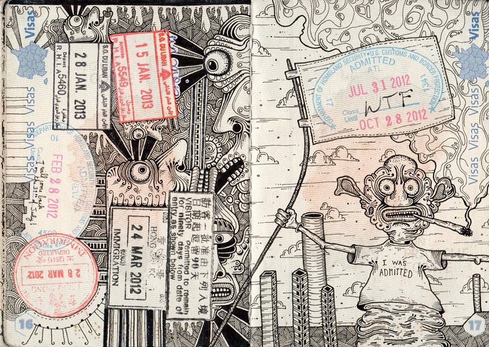 Ve len ho chieu, treu nhan vien hai quan hinh anh