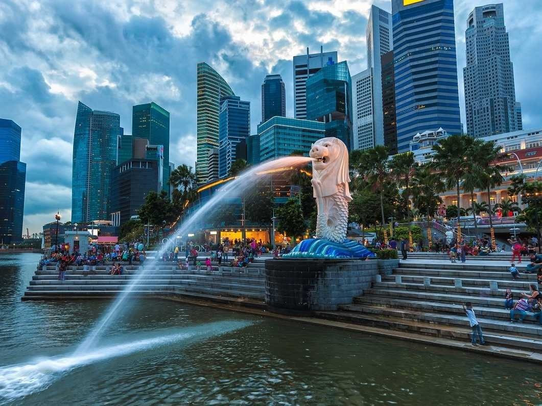 2. Singapore giữ vị trí Á quân với 22,5 triệu khách quốc tế.