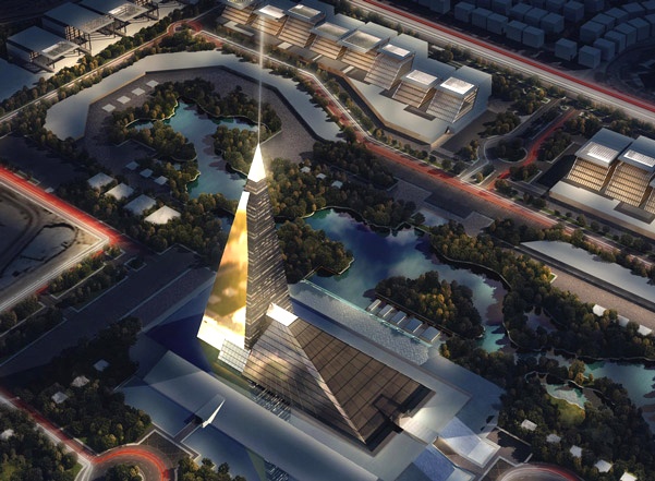 Theo tờ Cairo Post, Zayed Crystal Spark là tổ hợp đa chức năng tọa lạc tại quận Sheikh Zayed, ngoại ô Cairo. Dự án bao gồm một số đô thị lớn và một tòa nhà chọc trời nằm ở chính giữa, lấy cảm hứng từ kiến trúc kim tự tháp.