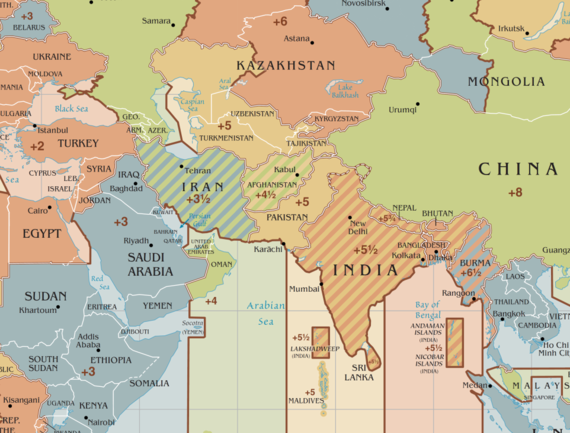 Hawaii không tham gia đổi giờ cho dễ nhớ. Vào mùa đông, vùng Alaska có giờ trùng với Hawaii mặc dù thời tiết 2 nơi hoàn toàn trái ngược. Một số vùng thuộc Mỹ như quần đảo Virgin, Puerto Rico, Guam và American Samoa cũng không đổi giờ.