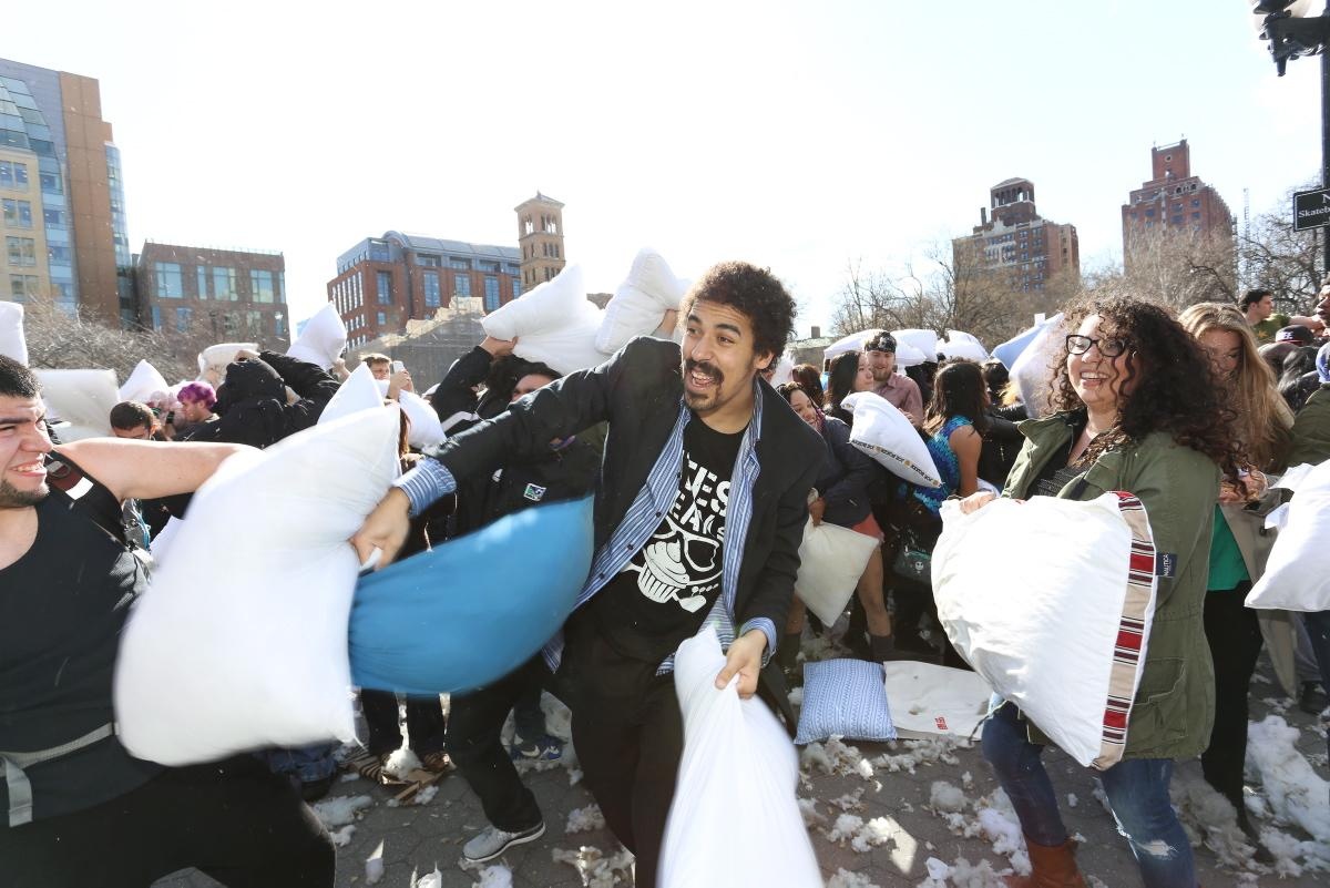 Khung cảnh náo động tại New York, Mỹ.