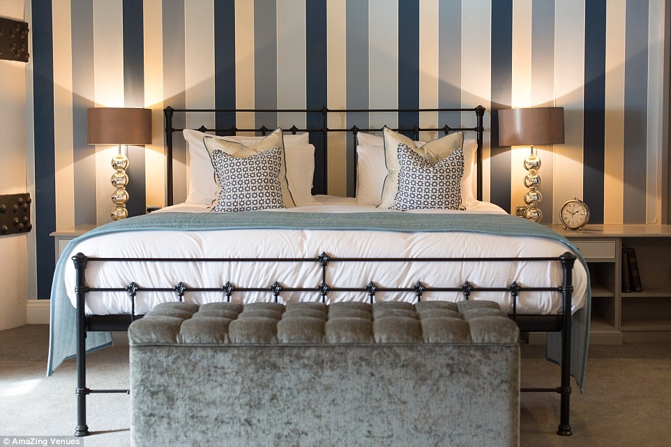 Giá phòng khởi điểm từ 450 bảng Anh/đêm.