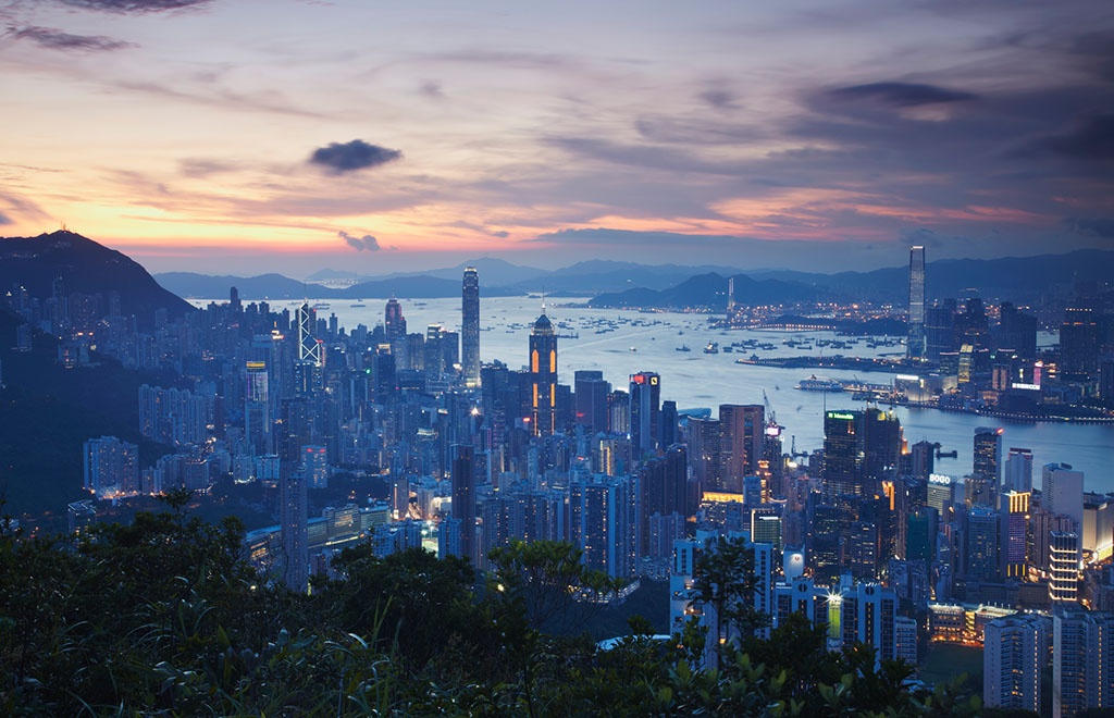 Dem khong ngu o Hong Kong hinh anh