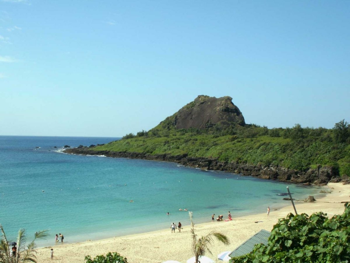 8. Cực nam của Đài Loan có rất nhiều bãi cát trắng rất đẹp, tạo thành công viên quốc gia Kenting. 