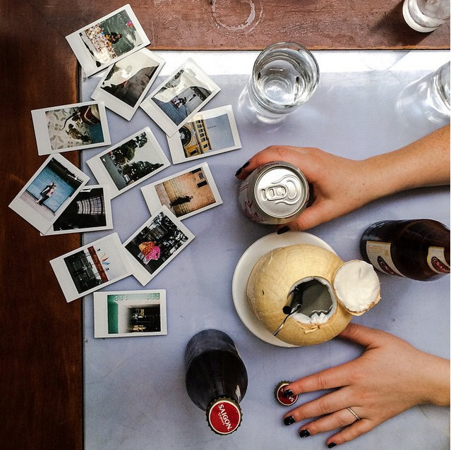 Đóng vai khách du lịch trong dịp năm mới tại thành phố xinh đẹp.