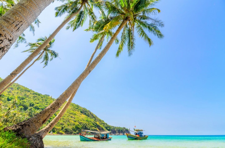 Việt Nam có hơn 3.000 km đường bờ biển với những bãi biển tuyệt đẹp.