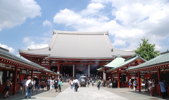 Đền Sensoji.