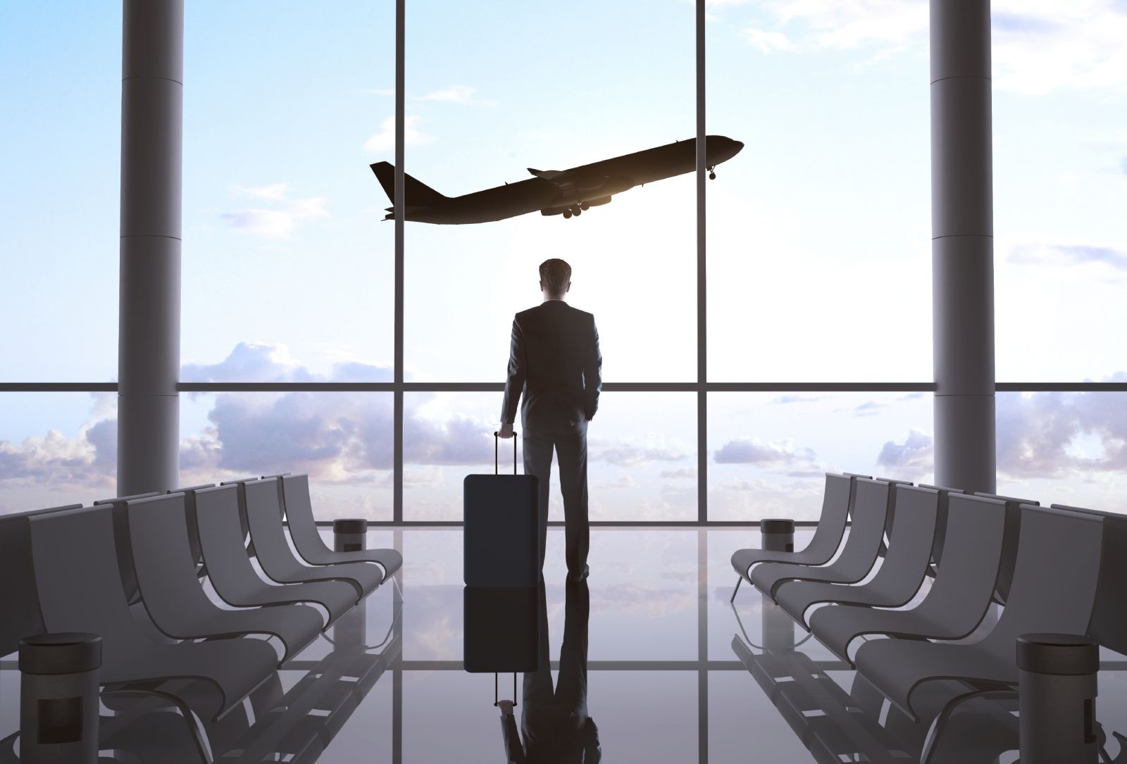 Bi quyet de khong buc tuc tren may bay hinh anh