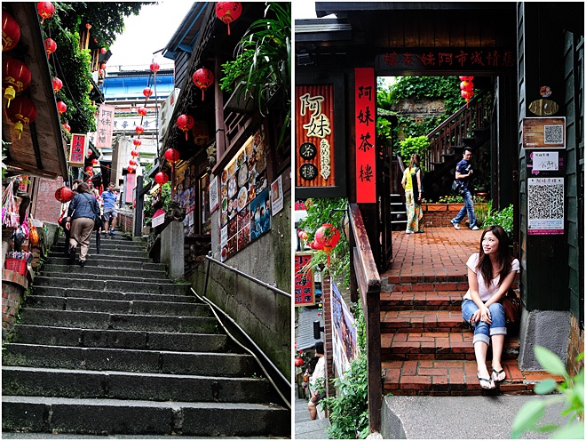 Cửu Phần thu hút khách du lịch bởi vẻ đẹp lãng mạn của những ngôi nhà cổ kính nằm trên vách núi hướng ra bờ biển cùng sự thanh tĩnh vô cùng của không gian nơi đây. Ảnh: Taiwandao