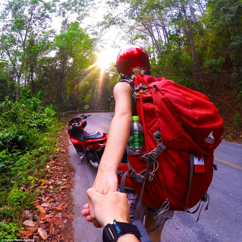 Thuê xe máy phượt tại Pai, Thái Lan.