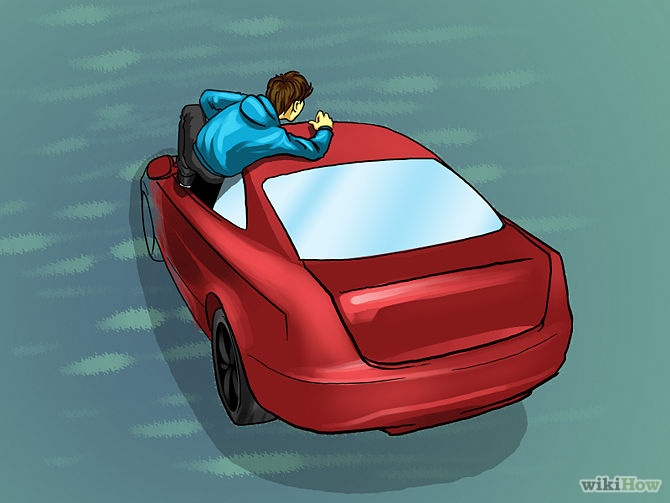 8. Rời khỏi xe lập tức: Nếu đang ở trong xe mà gặp lũ, hãy tháo dây an toàn và mở cửa sổ xe. Nếu thấy mực nước dâng lên nhanh, bạn hãy nhanh chóng ra khỏi xe và di chuyển lên một vị trí cao. Trong trường hợp xấu nhất là bị lũ cuốn, hãy ngả người trôi theo dòng nước và giữ trạng thái nổi trên mặt nước chờ người tiếp cứu.