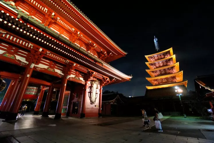 Đền Sensō-ji, Tokyo.