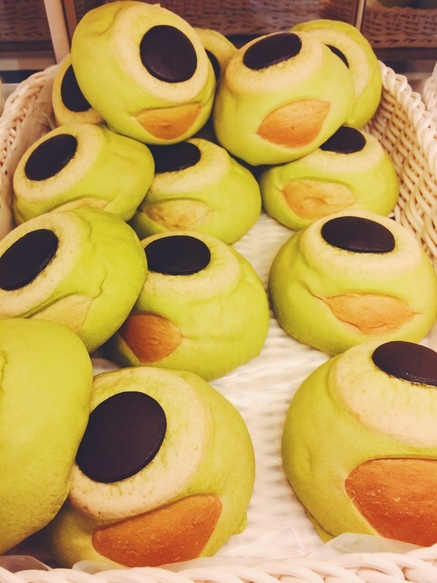 Vô số các loại bánh ngọt hình thù ngộ nghĩnh dễ thương.