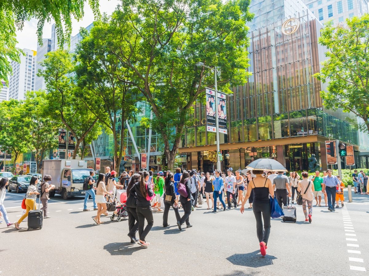 Con đường Orchard nổi tiếng với 22 khu mua sắm, 6 khu siêu thị lớn và khoảng 5.000 nhãn hàng cho du khách lựa chọn.