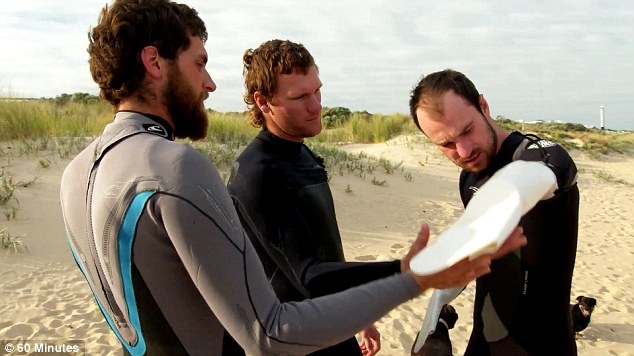 Sau lần chết hụt, đây là lần đầu tiên Pollard trở lại biển ở bãi Black, Bunbury để lướt sóng. Bạn anh làm cho anh 2 mái chèo bằng nhựa để thay cho tay. Pollard trở thành người đầu tiên trên thế giới lướt sóng khi đã mất cả 2 tay. Khi được hỏi anh có lo lắng cho lần trở lại biển này không, Pollard trả lời giản dị: “Cũng một chút”.