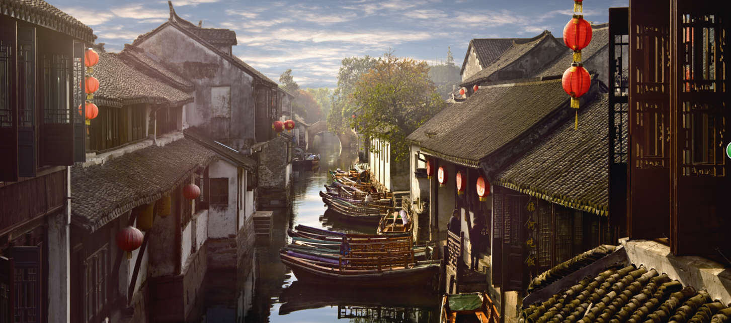 Châu Trang đã vào giữa thu, khi sáng sớm lúc tối muộn trời se lạnh, còn ban trưa trời vẫn nắng, cái nắng vàng ruộm đặc trưng của tiết thu. Ảnh: Baike