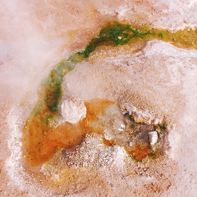 Các mạch nước phun El Tatio ở San Pedro de Atacama tuyệt đẹp vào buổi sáng sớm.