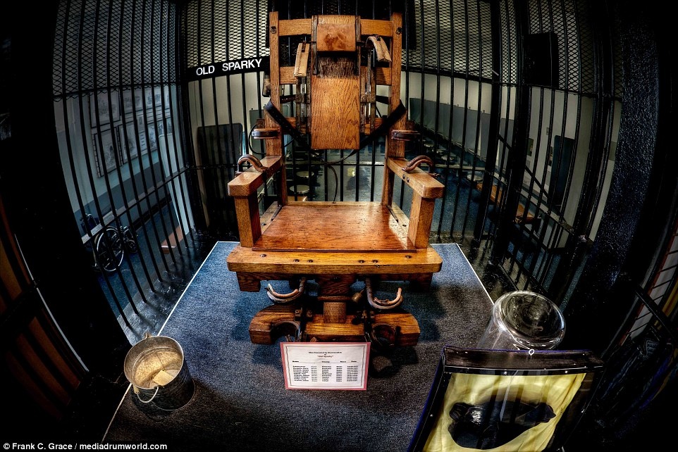 Điểm hấp dẫn nhất của nhà tù là chiếc ghế điện Old Sparky dành cho các tử tù.