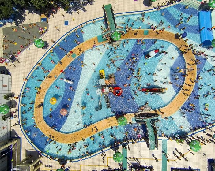 Hồ Mengzhuiwan, Thành Đô, Tứ Xuyên, Trung Quốc. Ảnh: Zhang Zhi.