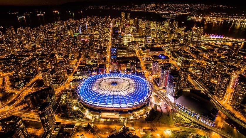 Toàn cảnh trung tâm thành phố Vancouver, Canada. Ảnh: Mark Calayag.
