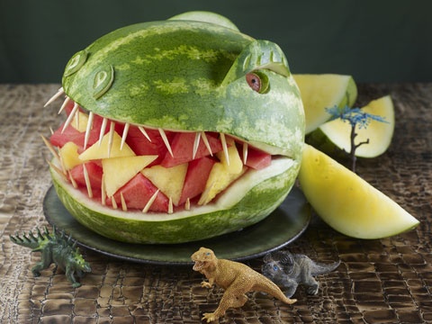 cac cach cat dua hau,  cach trang tri dua hau trang tri tiec anh 2