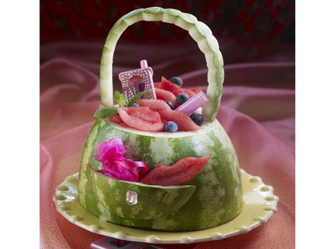 cac cach cat dua hau,  cach trang tri dua hau trang tri tiec anh 4