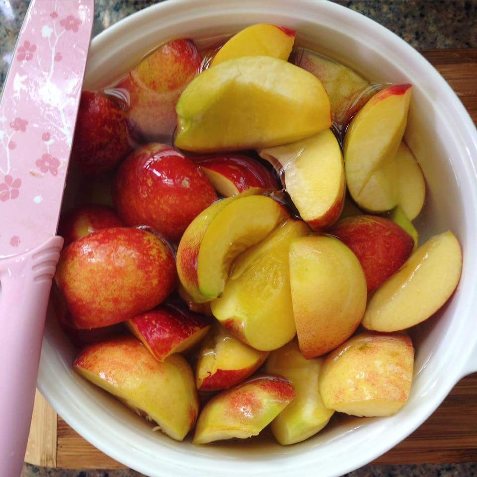 Cách làm trà đào ảnh 2 Cach lam tra dao anh 2