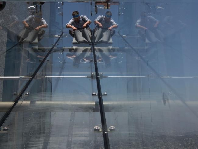 Ống trượt Skyslide Los Angeles  ảnh 3 Ong truot Skyslide Los Angeles anh 3