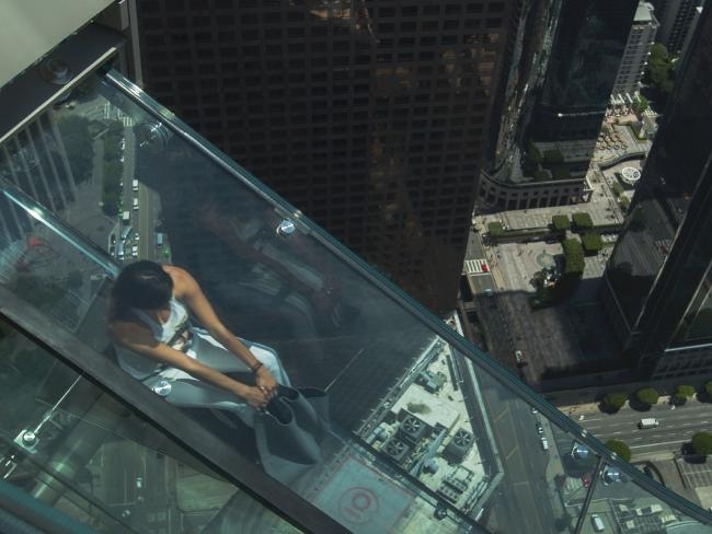 Ống trượt Skyslide Los Angeles  ảnh 4 Ong truot Skyslide Los Angeles anh 4