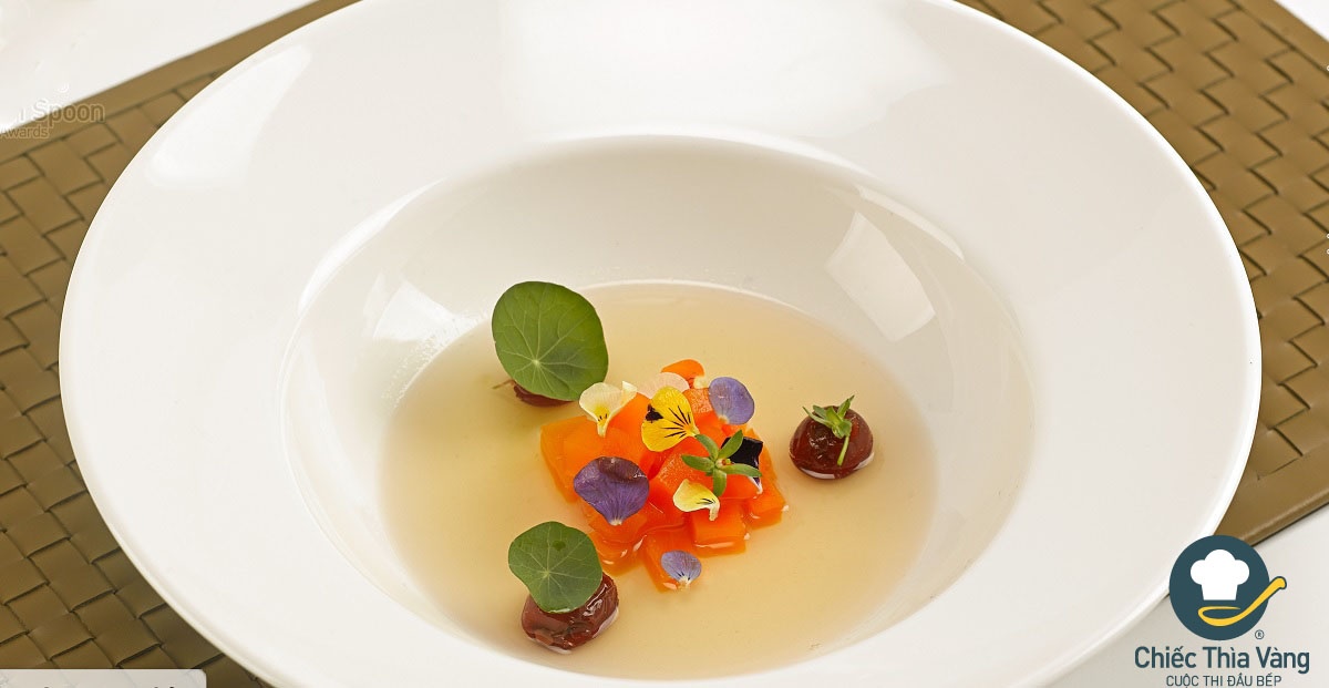 Che bi ngo tao do cua dau bep Chiec thia vang hinh anh