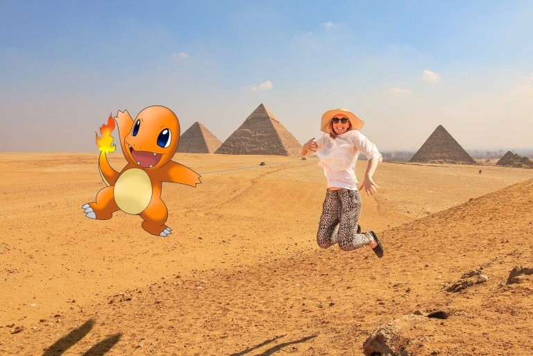 San Pokemon o nhung dia danh noi tieng hinh anh