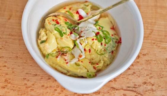 Cach lam mon trung hap Gyeranjjim kieu Han Quoc hinh anh