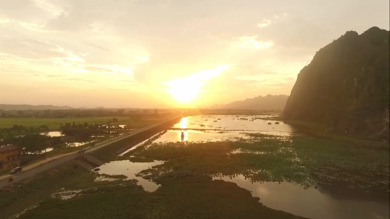 Hoang hon tuyet dep o noi quay phim King Kong hinh anh