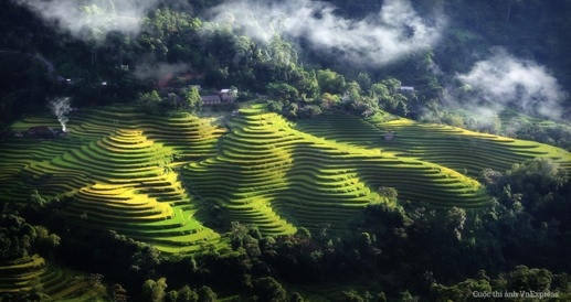 những thửa ruộng bậc thang đẹp nhất Việt Nam ảnh 10 nhung thua ruong bac thang dep nhat Viet Nam anh 10