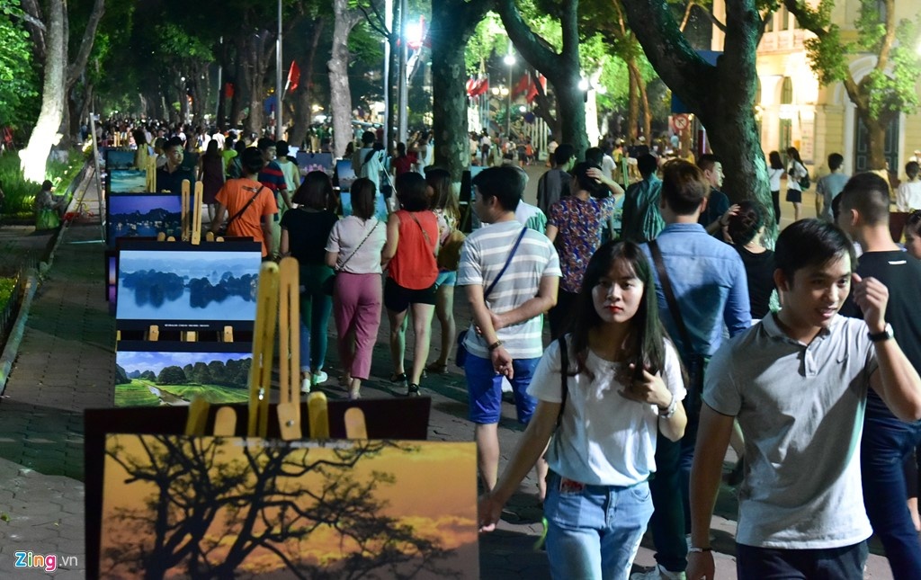 Phố đi bộ Hà Nội ảnh 1 Pho di bo Ha Noi anh 1