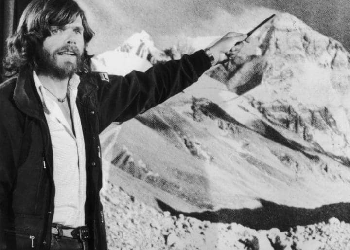 nhà leo núi Reinhold Messner  ảnh 1 nha leo nui Reinhold Messner anh 1
