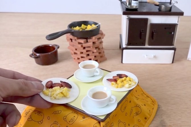 Nau an bang bo do choi be xiu hinh anh