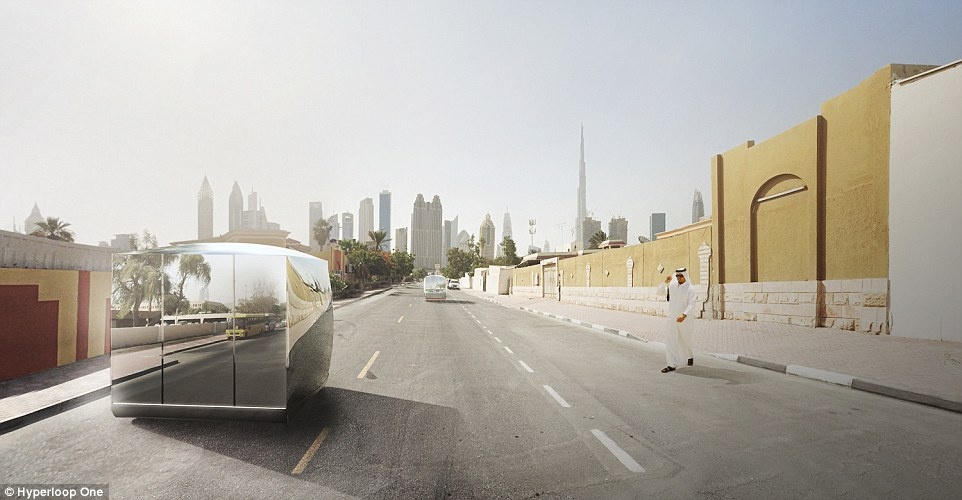 Hệ thống giao thông siêu tốc Hyperloop ở Dubai ảnh 6 He thong giao thong sieu toc Hyperloop o Dubai anh 6