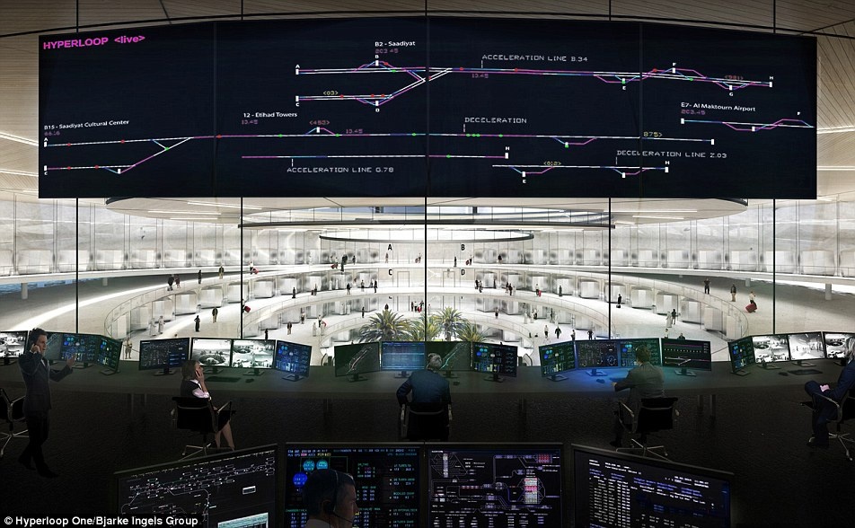 Hệ thống giao thông siêu tốc Hyperloop ở Dubai ảnh 7 He thong giao thong sieu toc Hyperloop o Dubai anh 7