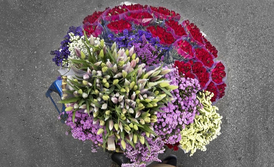 Bo anh ganh hang rong o Viet Nam len bao My hinh anh