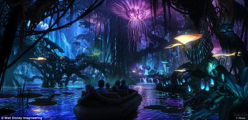 The gioi ky ao Pandora cua 'Avatar' xuat hien o Disneyland hinh anh