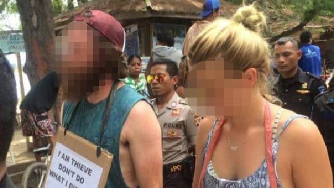 Du khach bi dieu pho vi an cap o Indonesia hinh anh