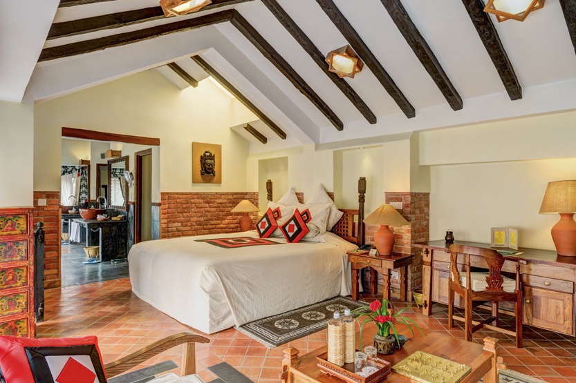 ben trong khach san Dwarika anh 7