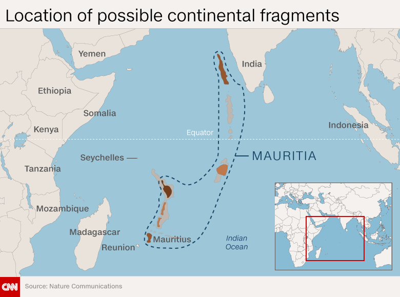 tìm thấy lục địa cổ ở Ấn Độ Dương ảnh 1 tim thay luc dia co o An Do Duong anh 1