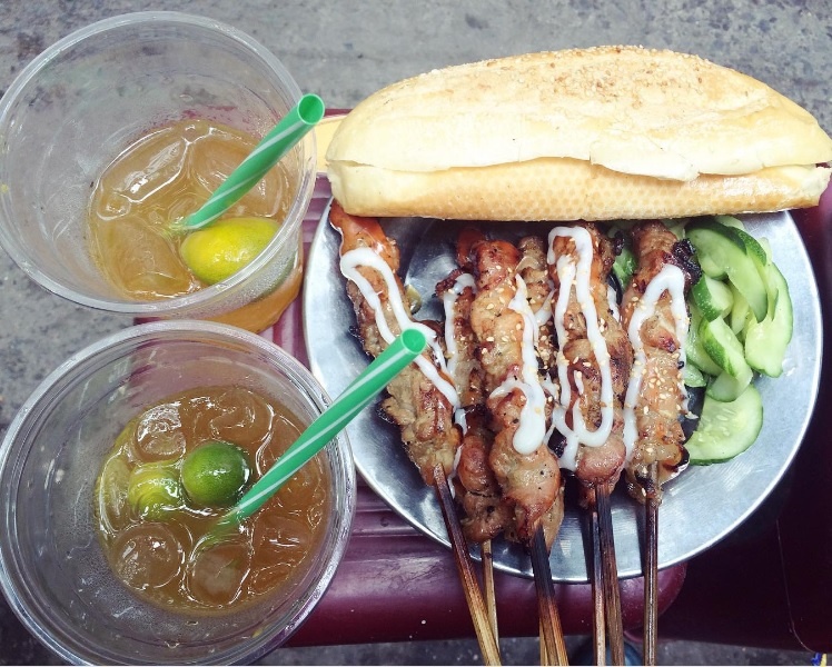 Nhung mon ngon, re tren pho an vat Quang Trung hinh anh