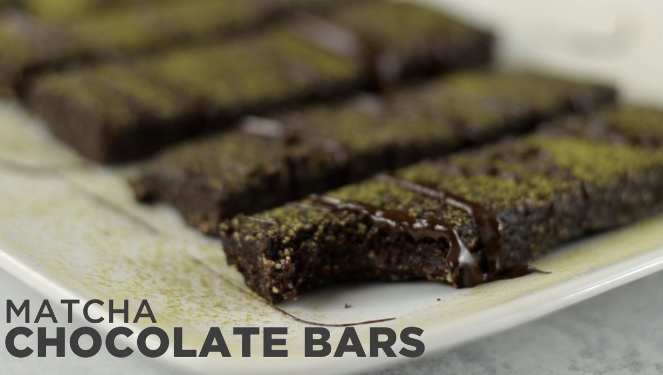 cach lam keo socola matcha anh 1