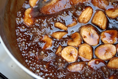 Mon ngon de lam: Kem chuoi duong nau la mieng hinh anh